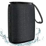 Hadisala Altoparlante Bluetooth impermeabile IPX7, Cassa Senza Fili Portatili Bluetooth 5.0 con Mic, Bassi Ricchi Suono, Two Pairing 360 surround altoparlanti, per viaggi in ​​spiaggia