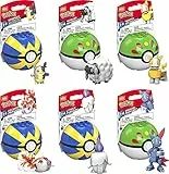 Mega Construx- Set da Costruzione Pokémon, Giocattolo per Bambini 6+Anni, Confezione da 6 [Esclusivo Amazon]