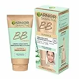 Garnier BB Cream Classica SkinActive, Per Pelle Uniforme e Idratata, Look Naturale, Arricchita con Acido Ialuronico, Aloe Vera e Pigmenti Minerali, SPF 15, Tonalità: Medio-Scura