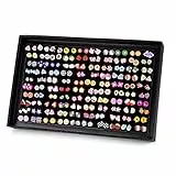Orecchini Donna Impostato - Comius Sharp 100 Paia Bambini Ipoallergenico Orecchini Colorato Carino Orecchini, Ceramica Morbida Misto Orecchini Set per le Donne Ragazze