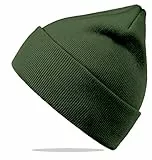 Van Der Rich ® - Cappello a Maglia Morbido e Caldo per Uomo e Donna (KC-Cachi, TU)