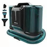 Cecotec Aspirapolvere multiuso per tappezzerie Conga Carpet&Spot Clean Liberty. 150 W, Autonomia 30 m, 2 serbatoi: per l'acqua pulita e per sporca, spruzzatore d'acqua e accessorio per la finestre.