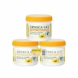 Dr. Thiess Arnica Gel Rapido Formato 600 ml (500 + 100) - Gel Massaggi Effetto Rinfrescante per la Pelle del Corpo Cervicale, Mani, Schiena, Piedi e Ginocchia Applicare come Arnica Cavalli Uso Umano