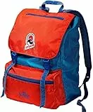 Invicta Zaino Jolly Vintage, a rancione/Blu, Tasca Porta Pc 13'', Viaggio y Tempo Libero, 18 Lt, Per Uomo Donna