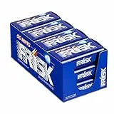 Frisk Peppermint Caramelle al Gusto Menta, Senza Zucchero e Senza Glutine, 0.42 kg, Confezione da 12 Astucci in Metallo