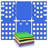 BoxLegend Maglietta Pieghevole per t Shirt Cartella per Vestiti Facile e Veloce da Piegare per Bambini e Adulti Blu