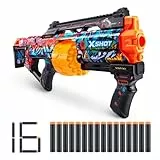 XSHOT- X-Shot Skins Last Stand, Graffiti, Schiuma Dardo Blaster (16 Freccette), Colore, 36553B