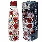 Puckator Bottiglia Termica in Acciaio 500ml - Papavero