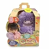 Giochi Preziosi Curlimals Higge Riccio Viola, Pupazzo Peluche Interattivo, Morbido e Colorato per Stimolare la Curiosità dei Bambini, Peluche Adorabile fa Versetti e Si Rannicchia