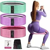 Elastici Fitness, (3 Pezzi) Bande di Resistenza Fitness con Diversi Livelli di Resistenza,Yoga, Squats,Allenamento di Forza, Motore Elastico Bodybuilding