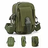 CHUER 600D Impermeabile Marsupio Tattico Tasche Marsupio per Sport Tattico Universale Telefono Cellulare Custodia Pratica Dispositivo Cintura Borsa Borsello per Sport, Escursionismo, Campeggio