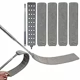 FINDIR Spolverino Retractable Gap Dust Cleaner 31 a 98 Pollici Mocio flessibile in microfibra Spolverino In Microfibra e 4 rivestimenti in microfibra per Pulire Divano, Letto, Polvere
