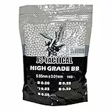 BUSTA 5000 PALLINI SOFTAIR SOFT AIR 0.20 GR GRAMMI JS-TACTICAL 6MM BIANCHI 1 KG