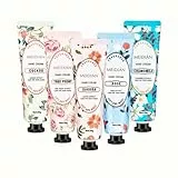 Set regalo da donna con crema per le mani a 5 profumi, set di lozioni per le mani, regali di compleanno per la festa della mamma, crema idratante per donne, madre, fidanzata, moglie