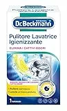 Dr. Beckmann Pulitore Lavatrice Igienizzate, Prodotto cura lavatrice con carboni attivi, Rimuove odori spiacevoli, 250 g, Confezione da 1