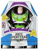 Toy Story Disney Advanced Talking Buzz Lightyear Action Figure 12'' (Official Disney Product). Ideal Toy for Child And Kid. by