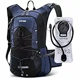 HOMIEE Zaino Idratazione Ciclismo con Vescica Borsa Impermeabile Zaino per Acqua Isolato Zainetto MTB Trail Ciclismo Bici Sci Trekking Alpinismo Corsa Bicicletta Borsa Donna Uomo