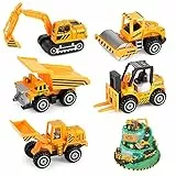 YIMORE Macchinine Giocattolo, Modellini Auto Veicoli, Kit di Modellismo Camion, Regalo educativo Giochi per Bambini 3 Anni, 5 Pezzi