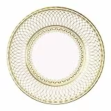 Talking Tables Piatti di Carta per Feste, Colore: Oro, Misura Grande, 27 cm, Confezione da 8, 24.55x2.27x24.55 cm, 8 unità