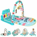 AOMIG Tappetino da Gioco per Palestra per Bambini, Tappetini Gioco e Palestrine per Bambini, Tappetino Imbottito per Neonati Neonato Regali di Festa 0-36 Mesi