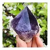 Fashiok Gemme Decorative 180-230g Brasile Brasile Naturale Ametrine Quartz Crystal Point Punto Bacchetta Singola Terminata Reiki Guarigione Pietre Naturali e minerali Cristallo Naturale (Size : 1pc)