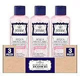 3x Acqua alle Rose Acqua Micellare Struccante Sensitive Viso Occhi e Labbra Senza Alcool e Parabeni per Pelli Sensibili - 3 Flaconi da 200ml ognuno