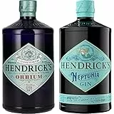 Hendrick's ORBIUM QUININATED Gin Limited Release 43,4% Vol. 0,7l & Hendrick's Neptunia Gin Edizione Limitata, 70cl