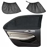 4 Pezzi Finestrini Laterali Parasole, Vetri Auto Block Raggi UV, Universali Tendina Oscuranti Vetri Auto, Tende Oscuranti Vetri Auto, Per Finestrini Auto, Auto, Viaggi