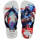 Havaianas Bambini Top Marvel Ii Bianco Infradito, bianco, 19/20 EU