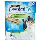 Purina Dentalife Snack Cane per l'Igiene Orale, Taglia Medium 115g