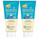 2x Bionsen Scrub e Doccia 2in1 Detergente Viso Gel Levigante con Radice di Zenzero - 2 Flaconi da 400ml ciascuno