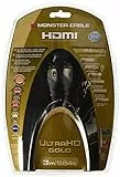 Monster 140738-00 Cavo HDMI, Nero
