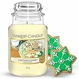 Yankee Candle Candela profumata in giara grande | Biscotto di Natale | Durata Fino a 150 Ore | regalo perfetto per le donn