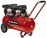 Einhell TE-AC 50 Compressore silenziato (220-240 V, 1500 W, serbatoio aria 50 l, max 8 bar, portata aria max 190 l/min., cilindri 4, autolubrificato - inc. 2 manometri, 54 dB(A))