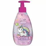 Naturaverde | Kids - Be a Unicorn - Sapone Liquido per Bambini, Sapone Bambini con Burro di Karité e Estratto di Fiordaliso, Sapone Mani BIO, 300ml