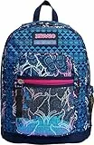 Seven Zaino Fit Seven, Graceful Girl, Blu, Doppio Scomparto, Scuola y Viaggio