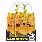 Lenor Ammorbidente Lavatrice Concentrato, Atmosfere D'Italia Panarea, Freschezza Di Lunga Durata E Morbidezza Di Origine Vegetale, Lenzuola Profumate Fino A 1 Settimana