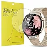 Blueshaweu Pellicola protettiva compatibile con smartwatch SWGOTA da 1,32 pollici, HD trasparente, flessibile, in TPU per smartwatch SWGOTA I39H (6 pezzi)
