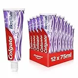 Colgate Dentifricio Max White Sparkle Diamonds 12 x 75 ml - sbiancamento dei denti ideale per denti più lisci e bianchi - ripristina lo sbiancamento naturale dei denti e rinfresca il respiro in modo