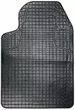 Goodyear 77140 Tappeto Auto Singolo in Gomma, Universale e Sagomabile, Nero