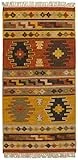 Galleria Farah1970 - 120x60 CM Kilim Autentico, Originale e Fatto a Mano Ideale per Scendiletto, Entrata, Il Bagno e la Cucina …