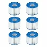 Intex 29001E PureSpa Type S1 Easy Set di cartucce Filtro per Piscina, 6 filtri