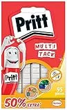 PRITT Instant Tack Gommini Adesivi Multiuso, Adesivo Muro Bianco per Casa, Ufficio e Scuola, Adesivi per Vetro, Muri o Porte Removibili, 1 Confezione da 95 Pezzi