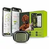 Kippy EVO - GPS Tracker per collare cane o gatto - Tracker salute e attività - GPS satellitare per collare GPS cani o gatti - localizzatore GPS idraulico con avvisi istantanei e LED - verde