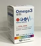 5 CONF. MASSIGEN OMEGA 3 con EPA e DHA 300 PERLE DA 700 mg MARCO VITI