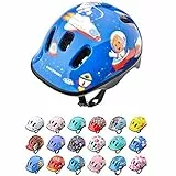 meteor Casco Bici Ideale per Bambini Caschi Perfetto per Downhill Enduro Ciclismo MTB Scooter Helmet Ideale per Tutte Le Forme di attività in Bicicletta Helmo (S 48-52 cm, Space)