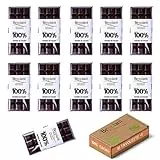 Beppiani 100% Massa di Cacao, Cioccolato Artigianale, vegana, senza zucchero, ricca di antiossidanti, per diete bilanciate – Made in Italy set (10 + 1 gratis, Classica)