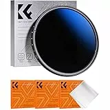 K&F Concept Nano-K 49mm Filtro Variabile ND2-400 (1-9 stop) in Vetro Ottico con Nano-Rivestimento a 18 Strati per obiettivi 49mm
