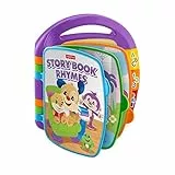 Fisher-Price- Il Libro delle Canzoncine Ridi e Impara, Libricino con Filastrocche che Incoraggiano il Bambino a Girare le Pagine e Cantare, giochi bambini 1 anno, Giocattolo per Bambini 6+mesi, CDH49