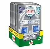 Fairy Detersivo Cura Lavastoviglie, 14 Cicli (7 X 2 Confezioni) Per 14 Mesi Di Trattamento Lavastoviglie, Per Una Lavastoviglie Fresca E Pulita, Rimuove Residui Di Grasso E Calcare